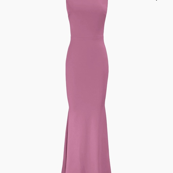 Dress the Population Sleeveless Plum Maxi Dress - Picture 4 of 5